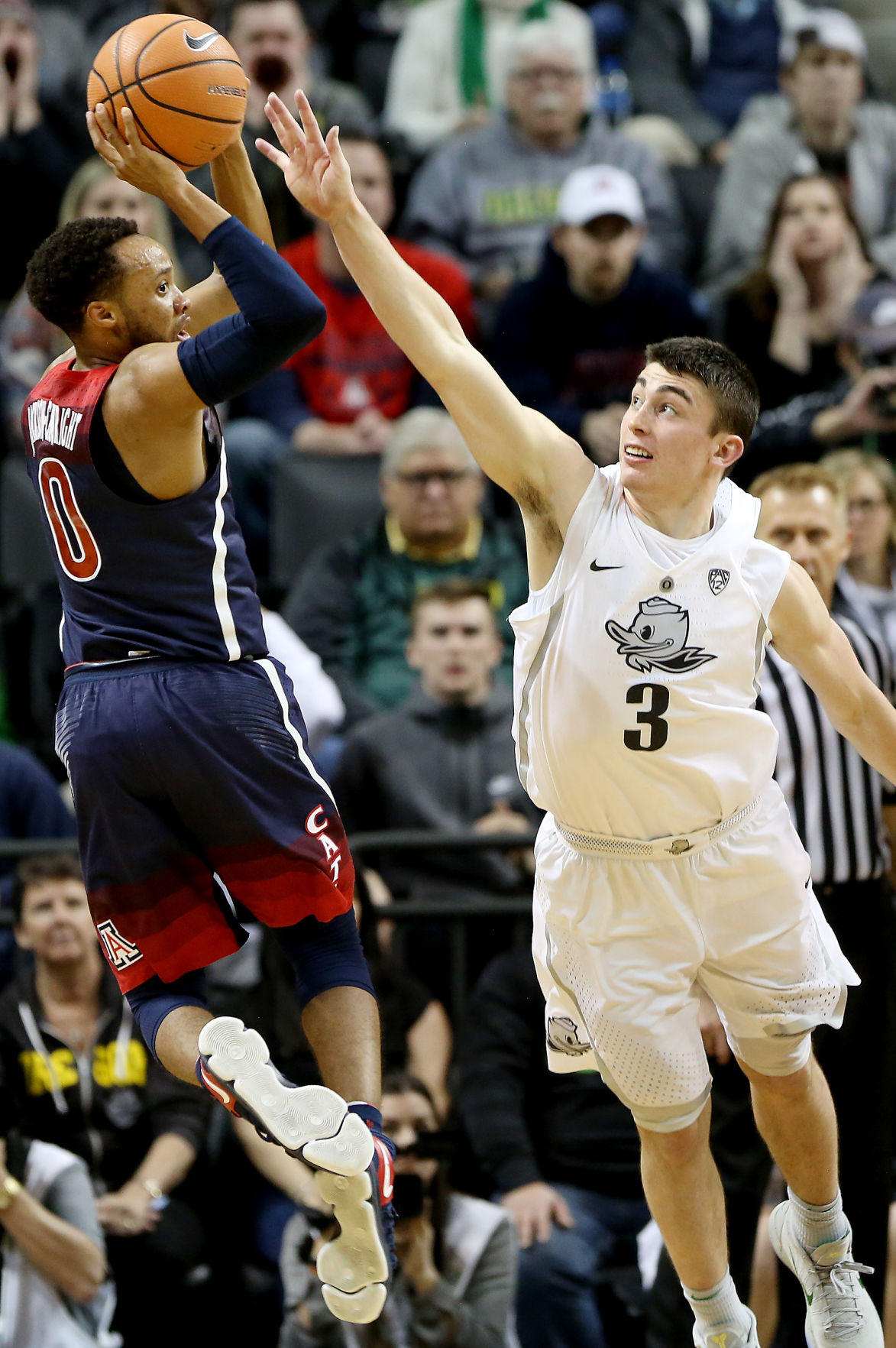 Arizona vs Oregon